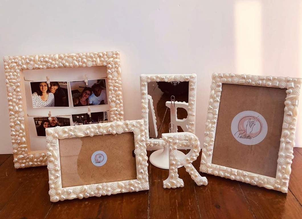 Memories in Pearls Frame