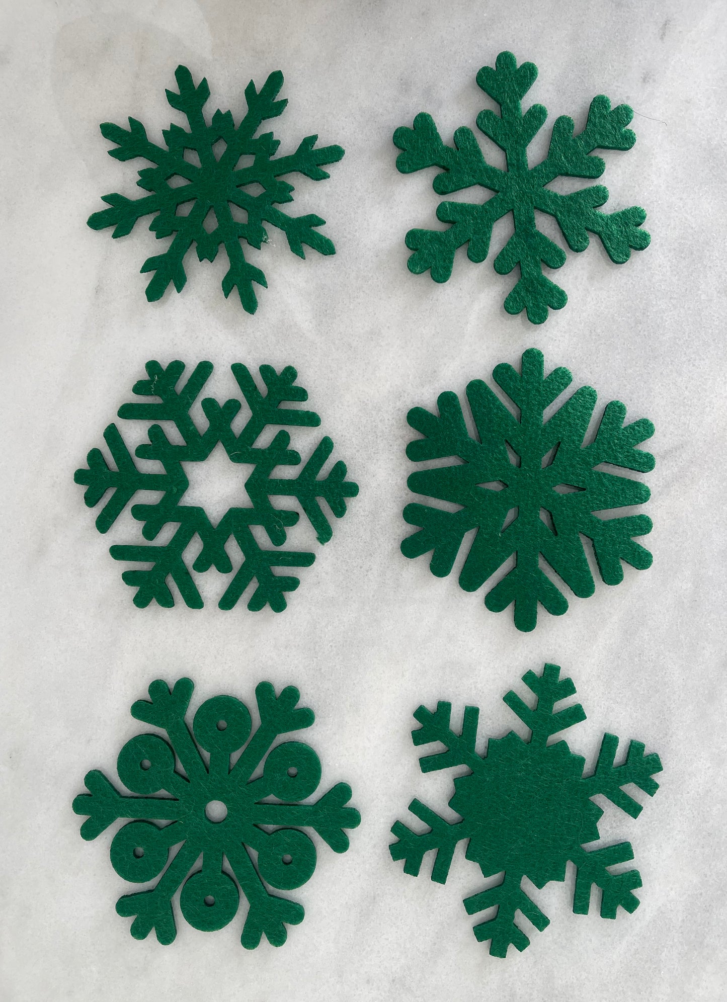 Snowflake Sparkle Coasters