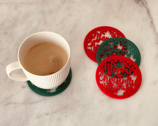 Merry Little Christmas Coasters