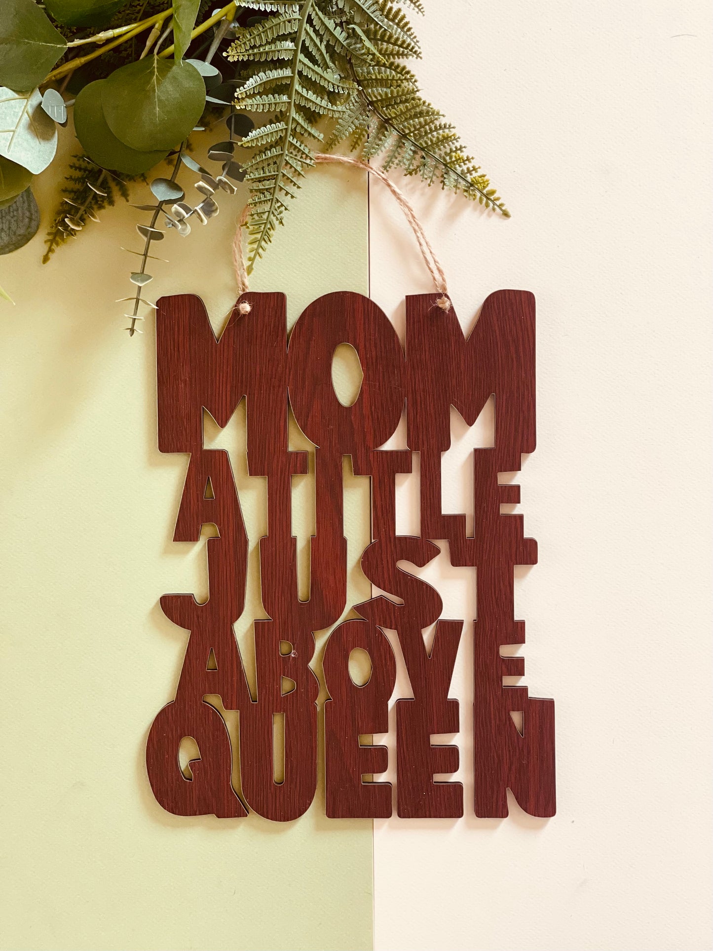 Mother's Quote Cutouts