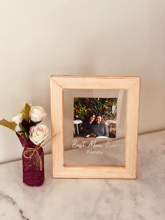 Transparent Love Frame