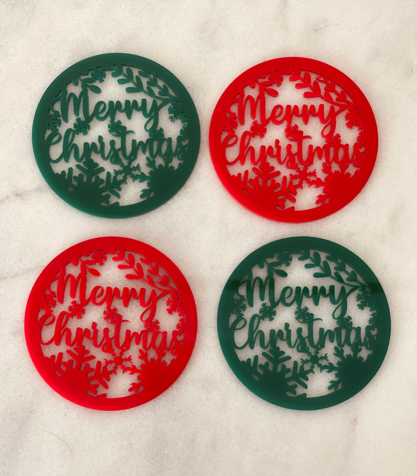 Merry Little Christmas Coasters