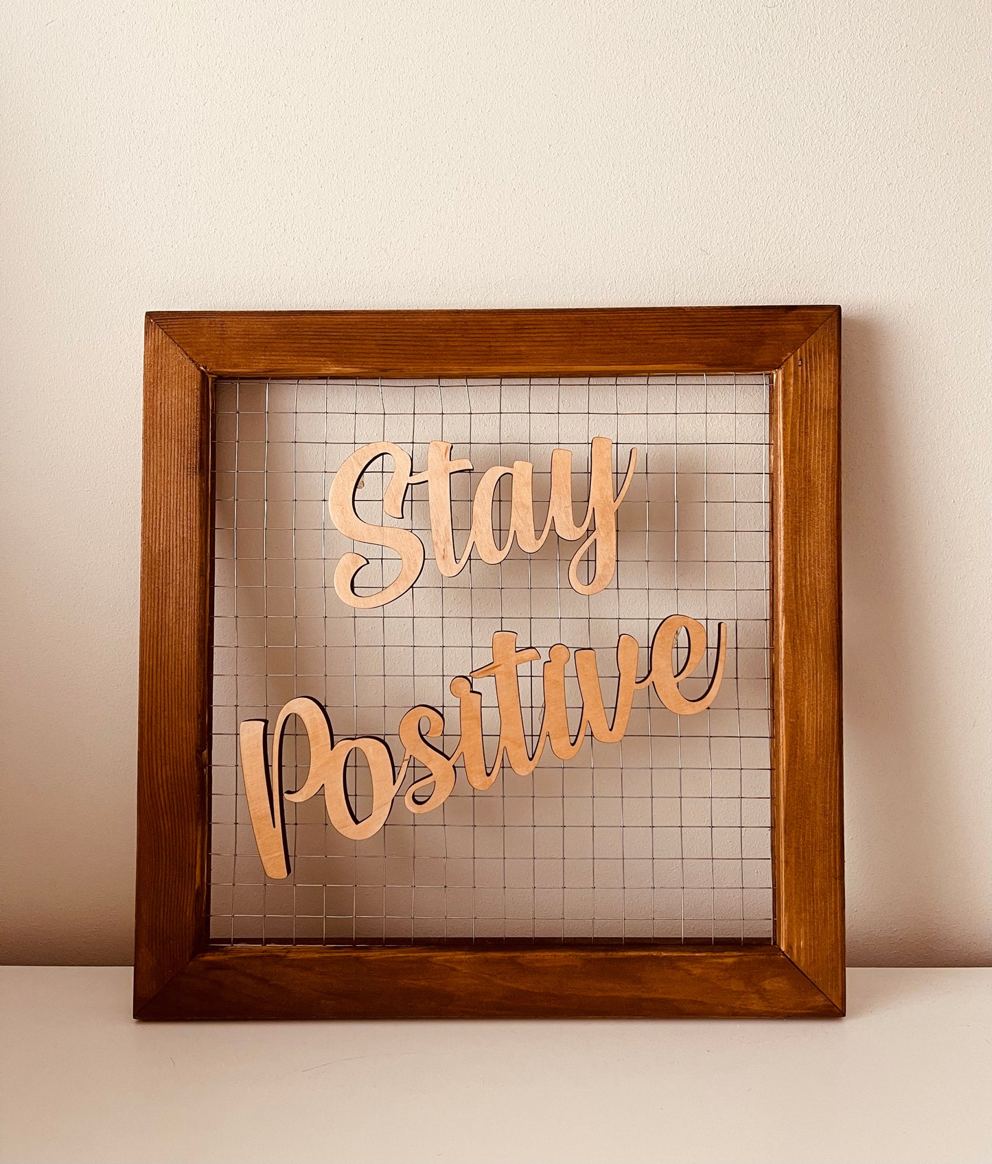 Positive Vibes Frame