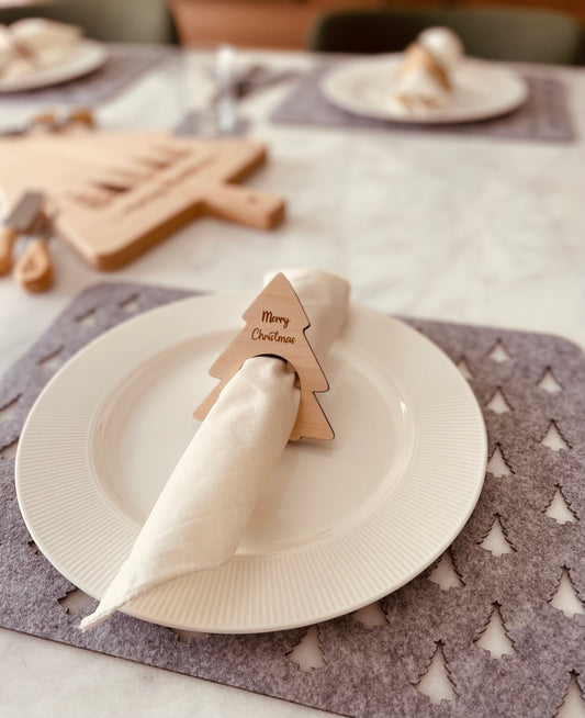 Real Merry Napkin Rings