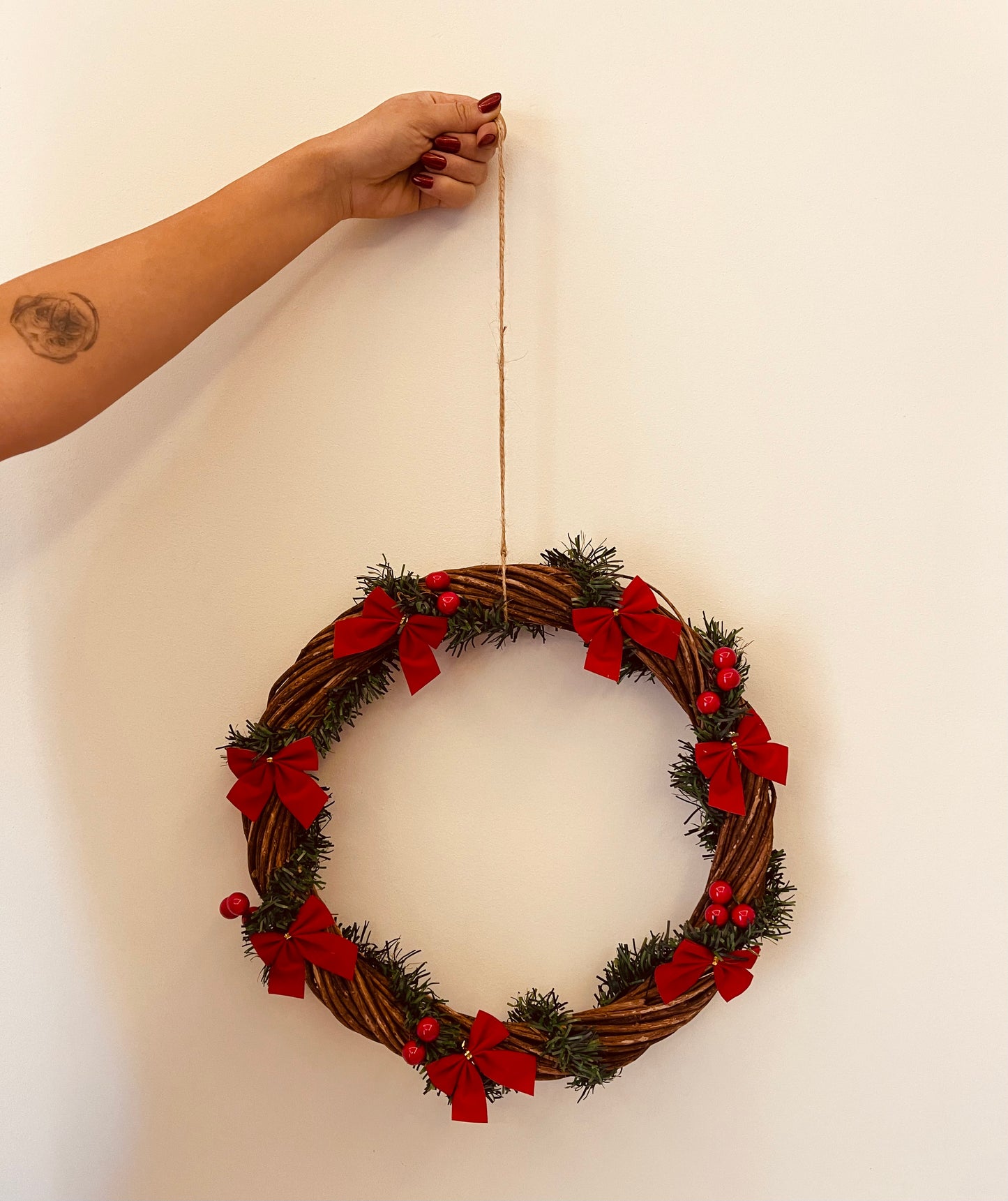 Festive Christmas Wreath